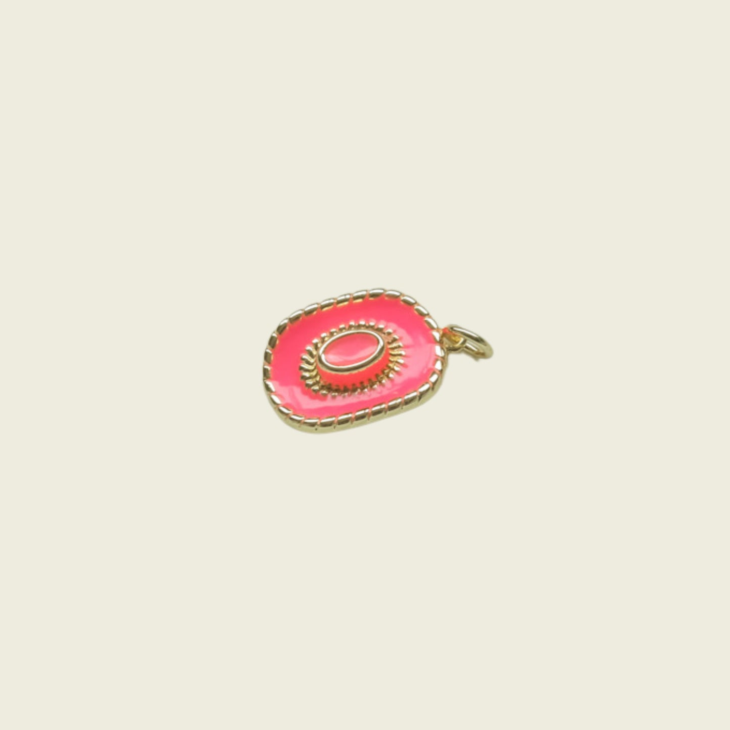 Cattleman Cowboy Hat Charm