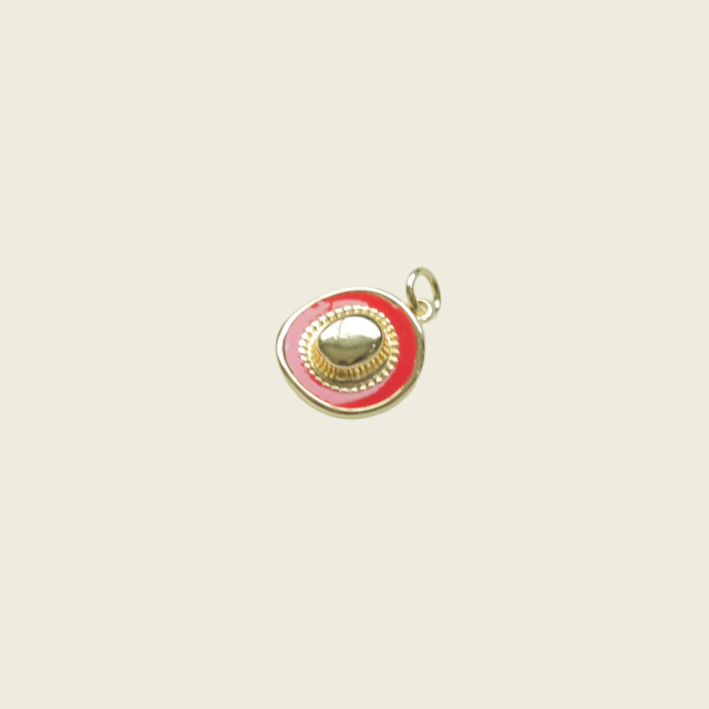 Gambler Cowboy Hat Charm