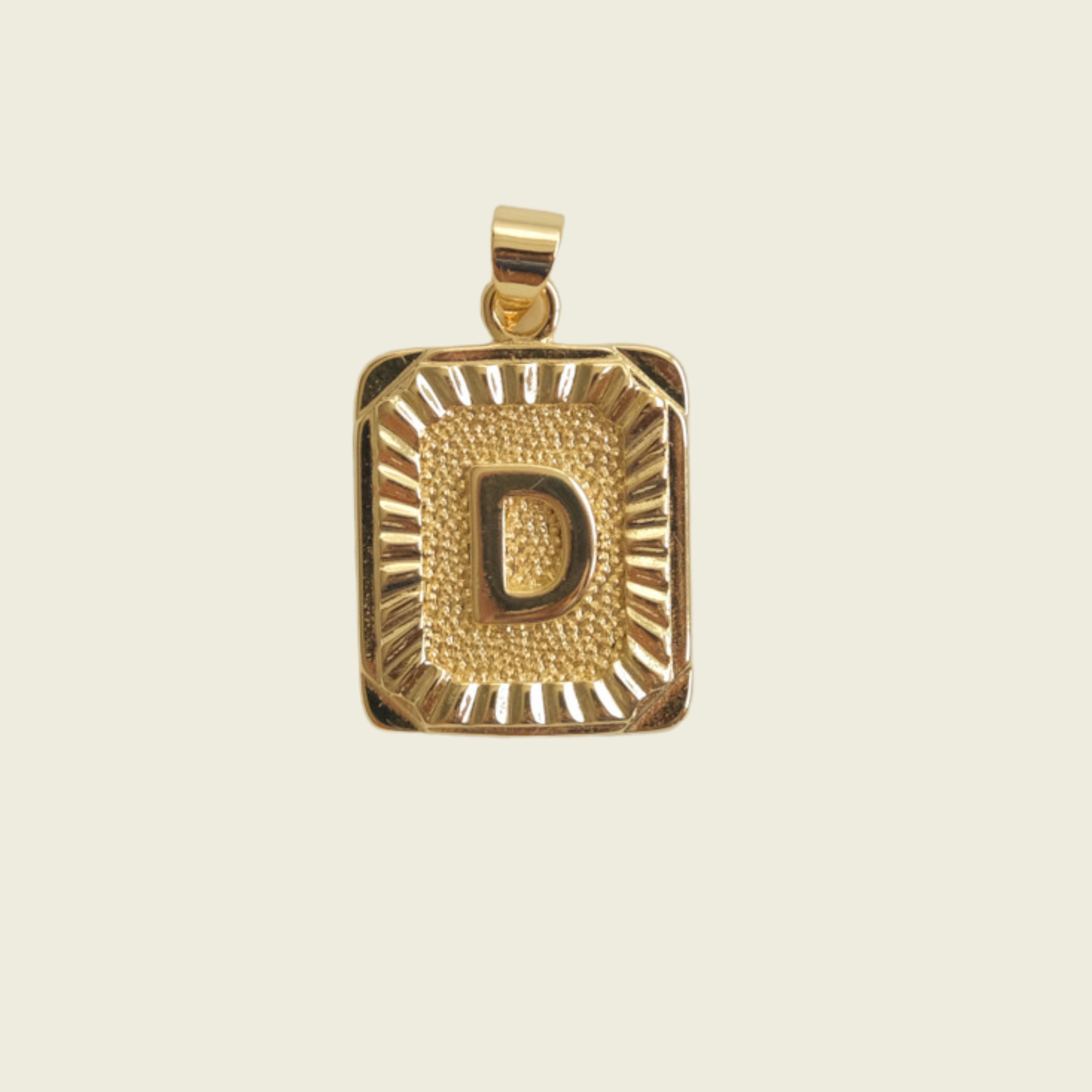 Pendant Letter Charm