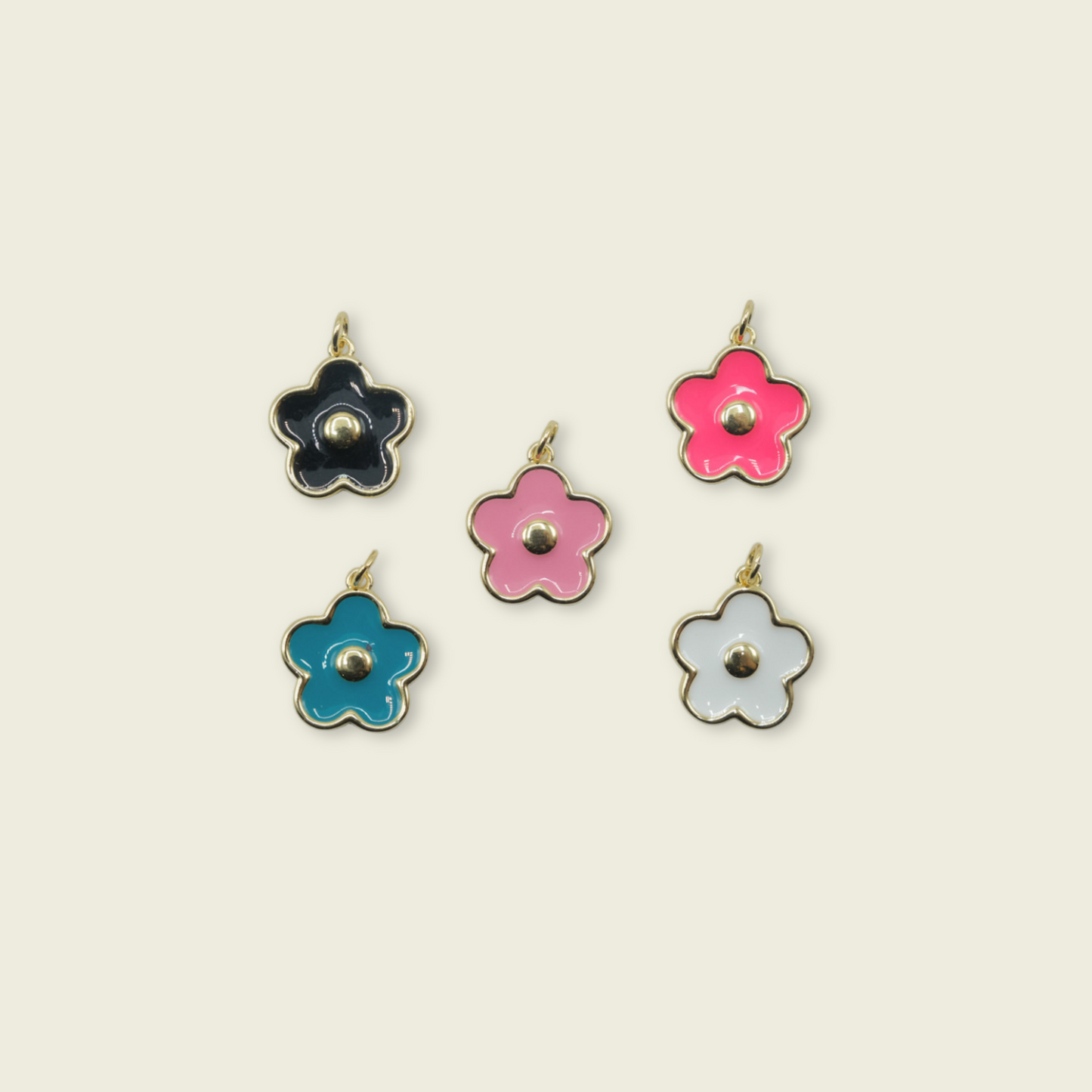 Groovy Flower Charm