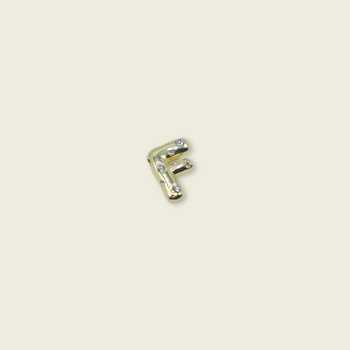 Glitz Letter Charm