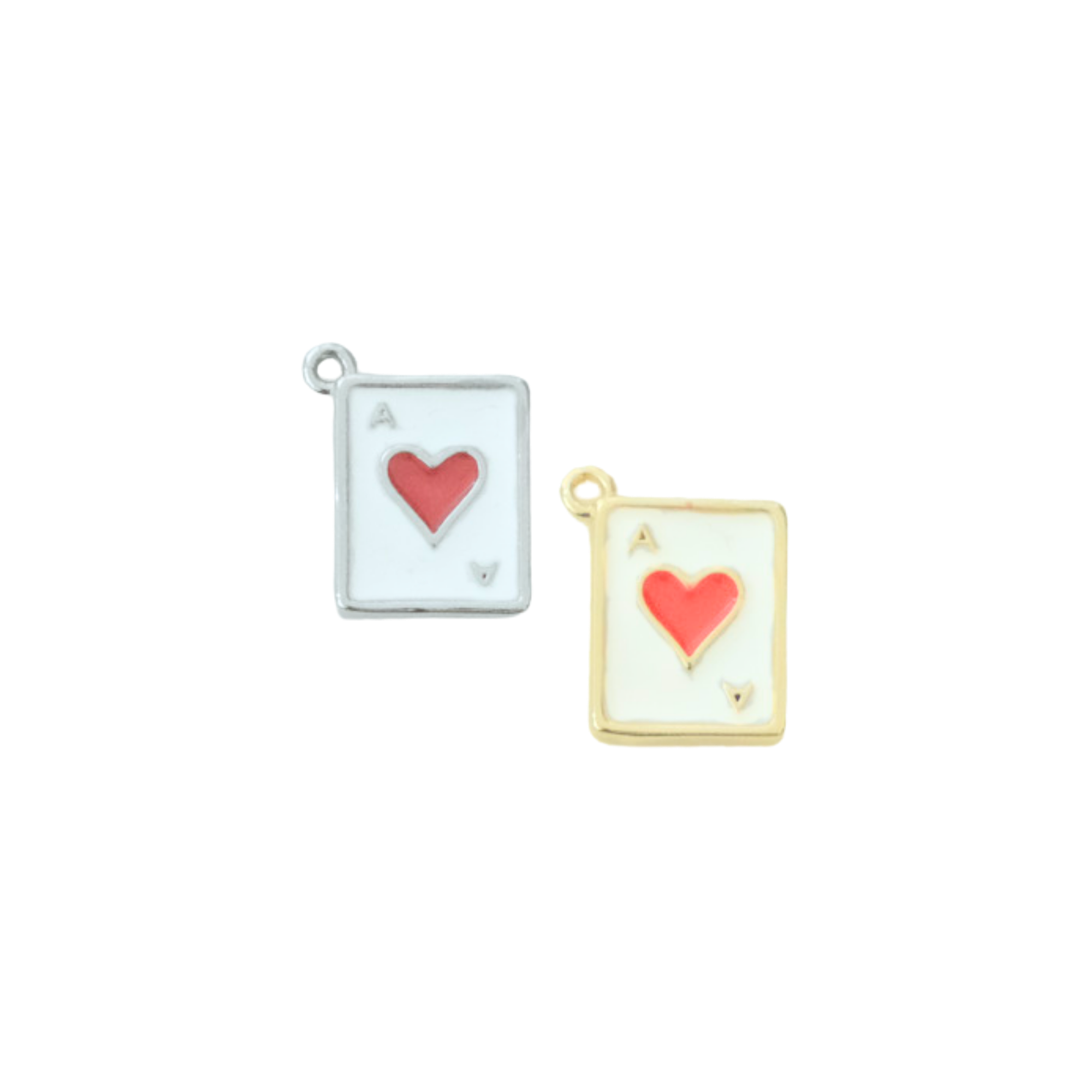 Ace of Hearts Charm