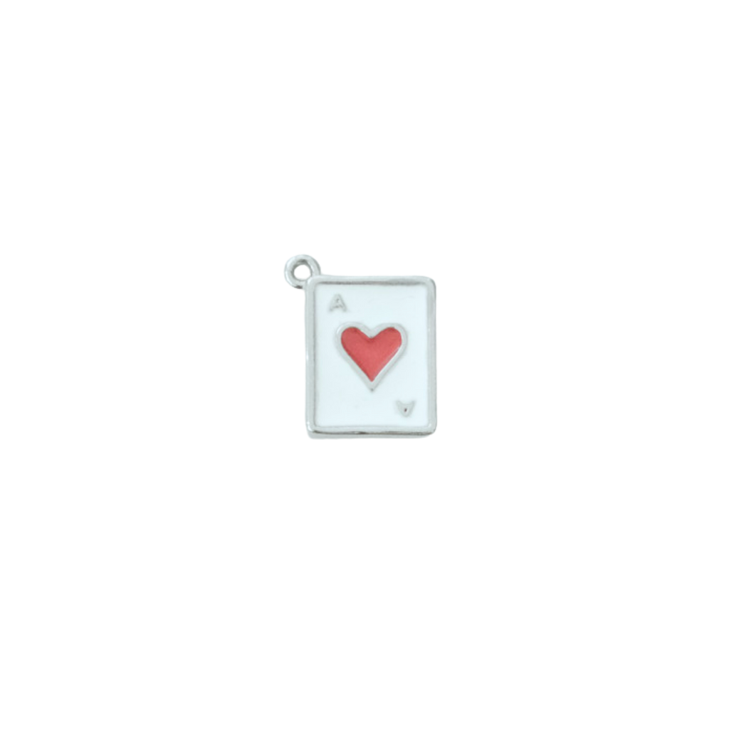 Ace of Hearts Charm