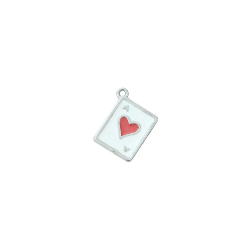 Ace of Hearts Charm