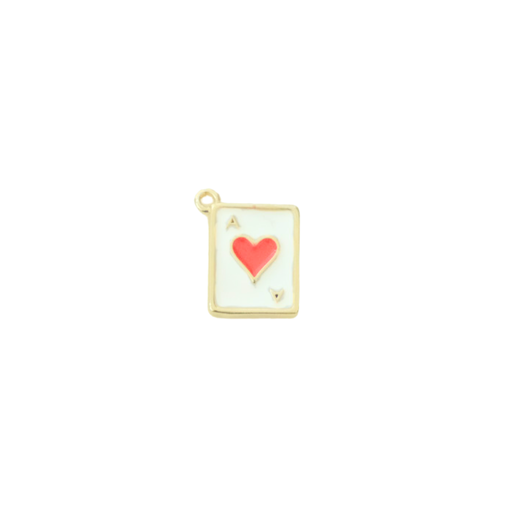 Ace of Hearts Charm
