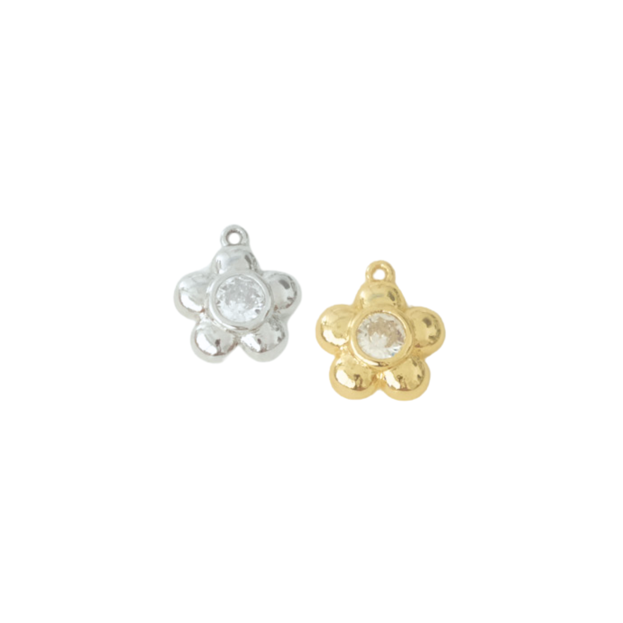 Bubble Flower Charm