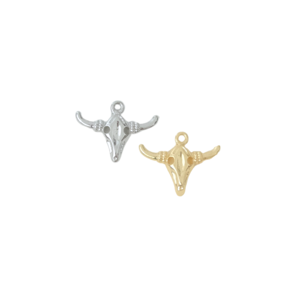 Bull Skull Charm