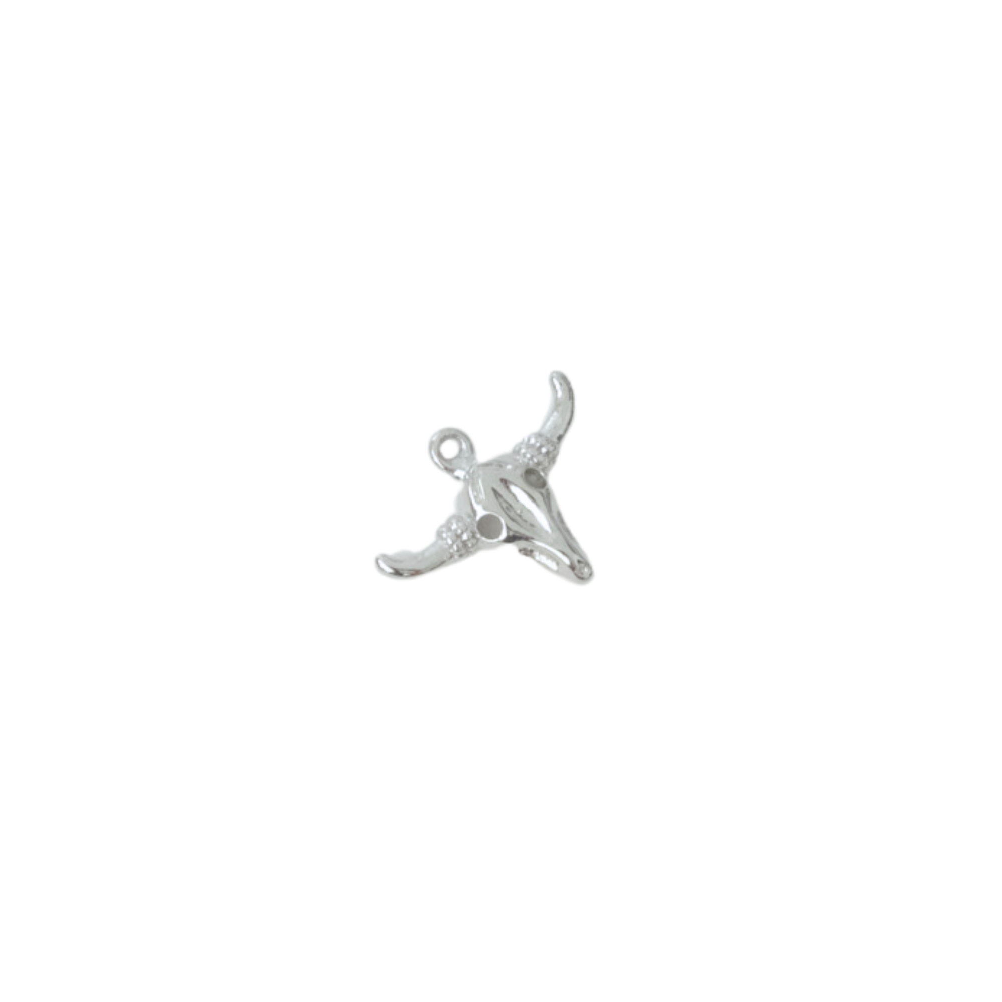 Bull Skull Charm