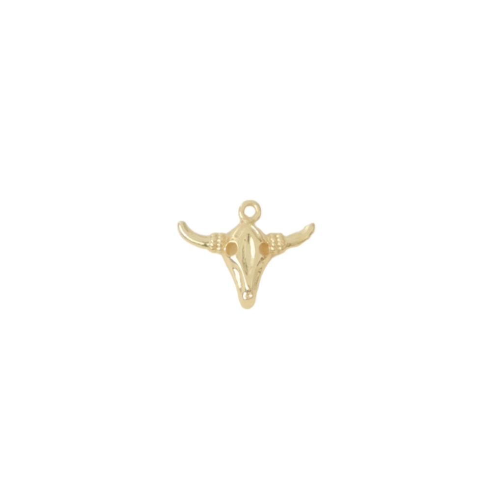 Bull Skull Charm