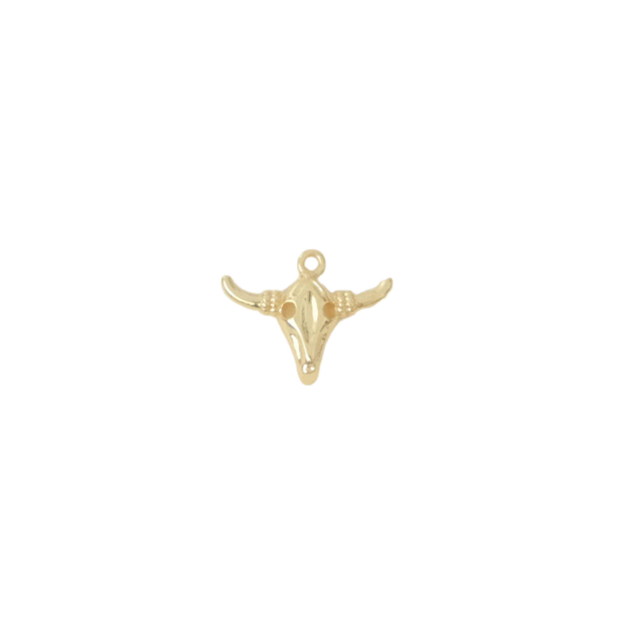 Bull Skull Charm