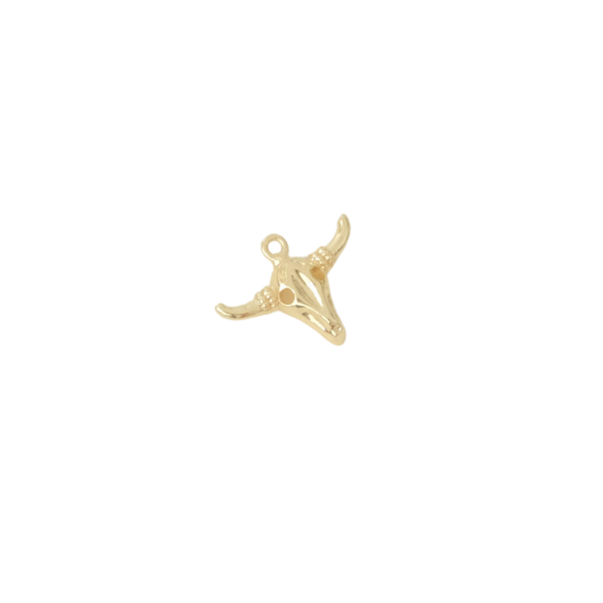 Bull Skull Charm