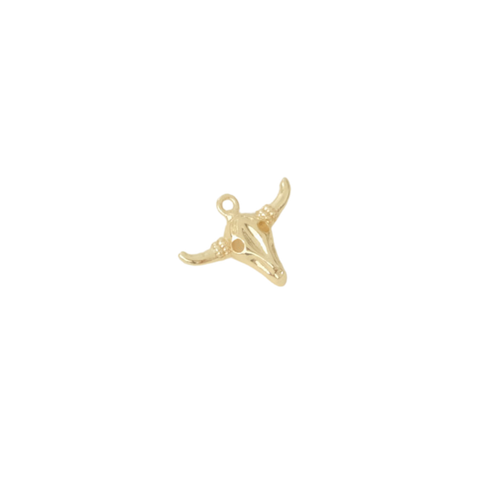Bull Skull Charm