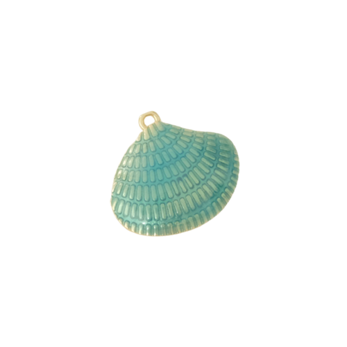 Calico Shell Charm