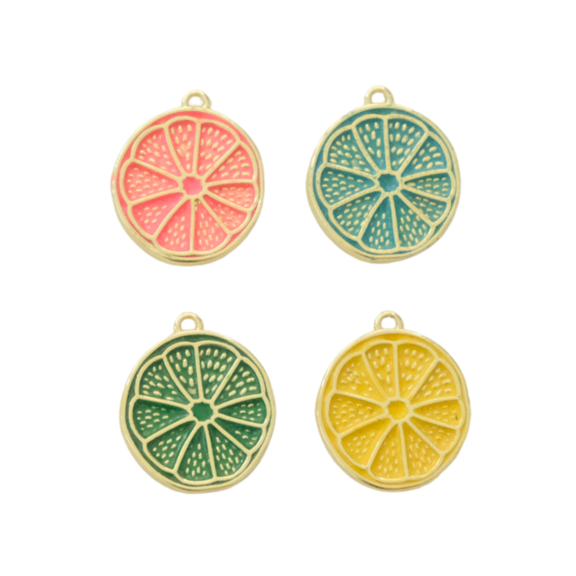 Citrus Slice Charm