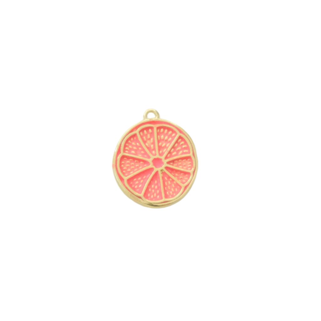 Citrus Slice Charm