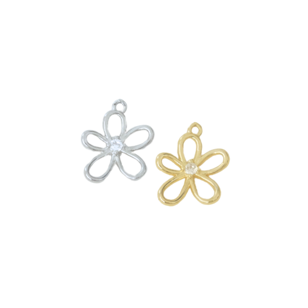 Daisy Outline Charm