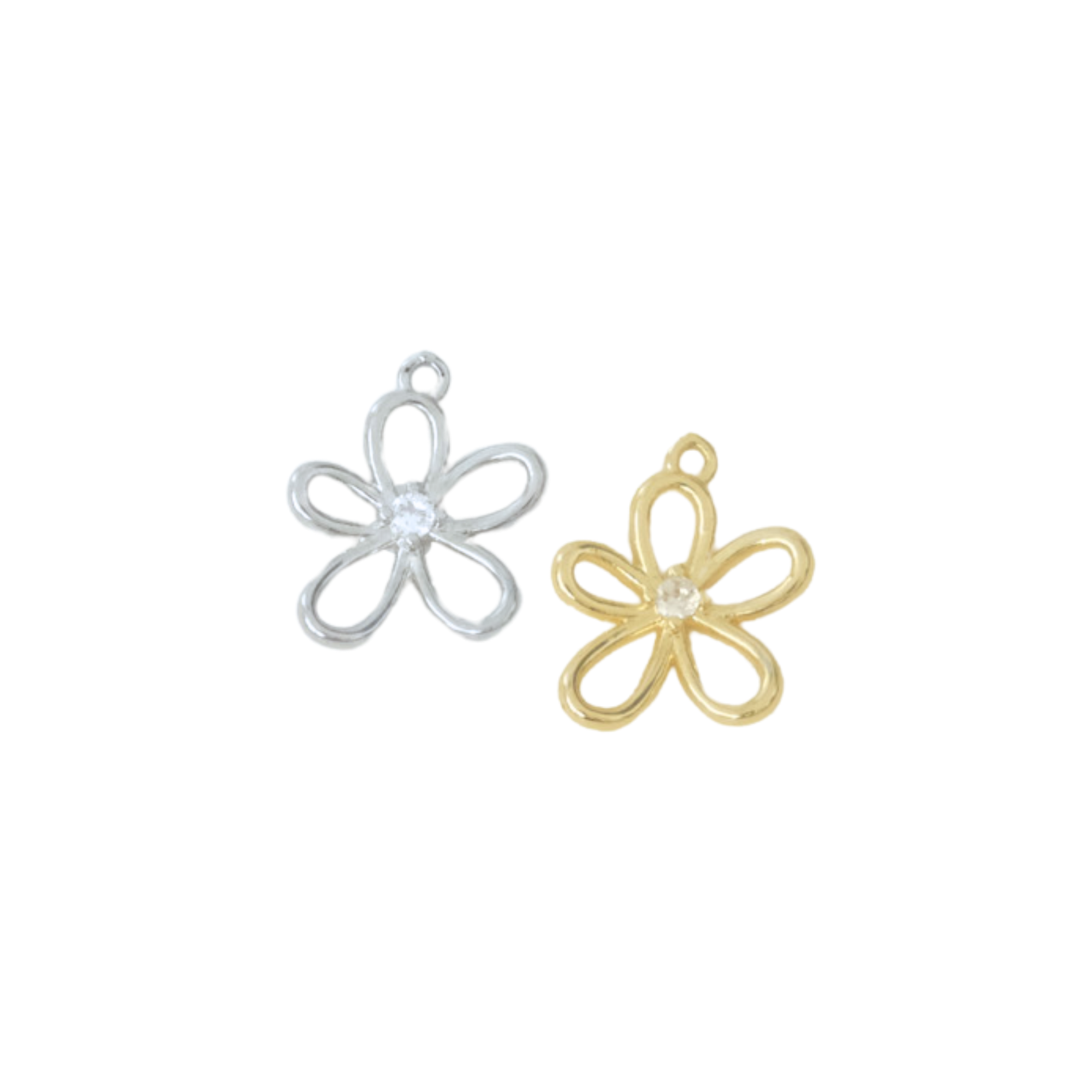 Daisy Outline Charm