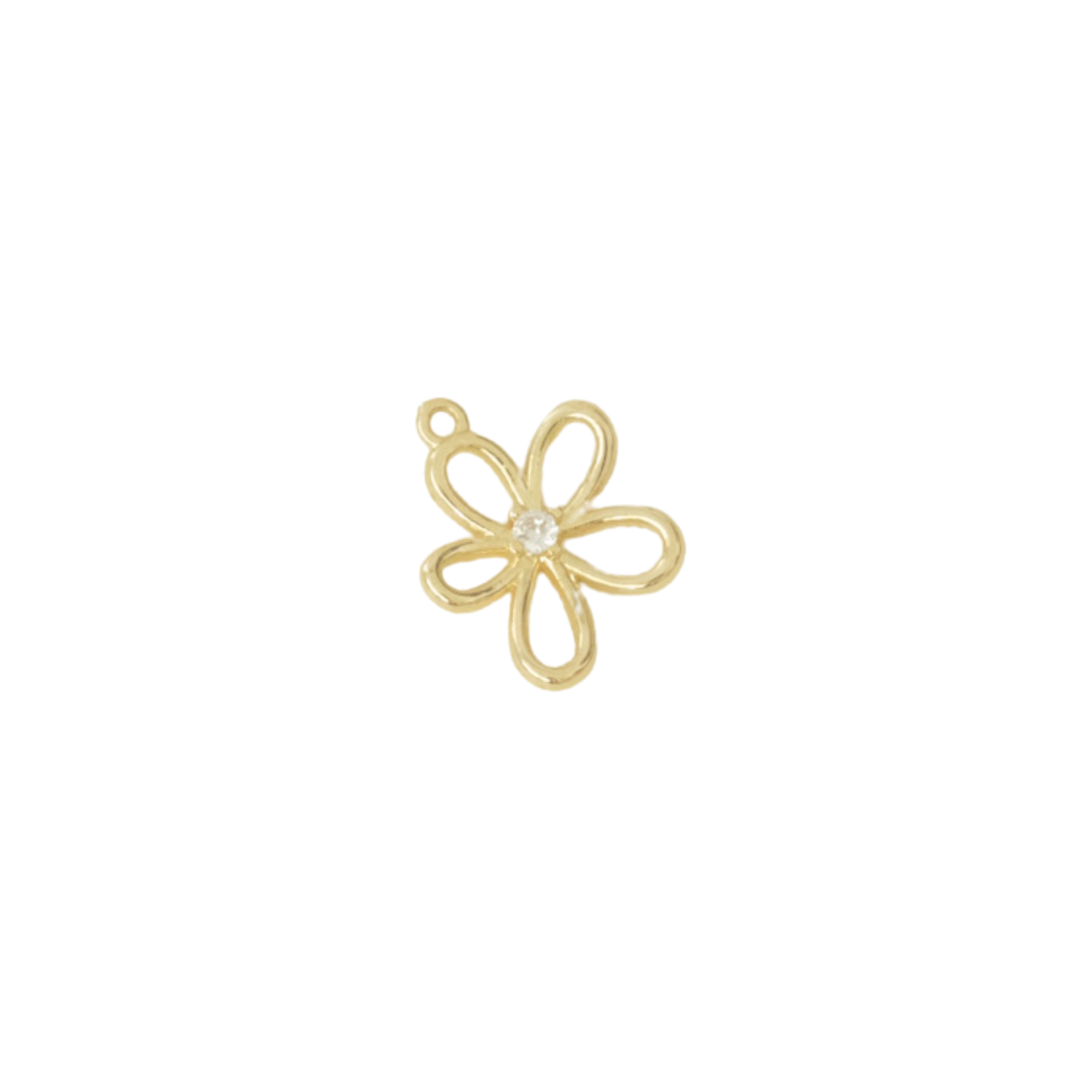 Daisy Outline Charm