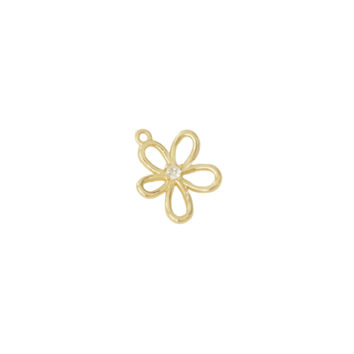 Daisy Outline Charm