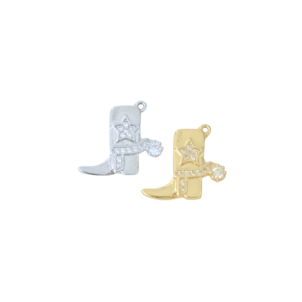 Dolly Cowboy Boot Charm