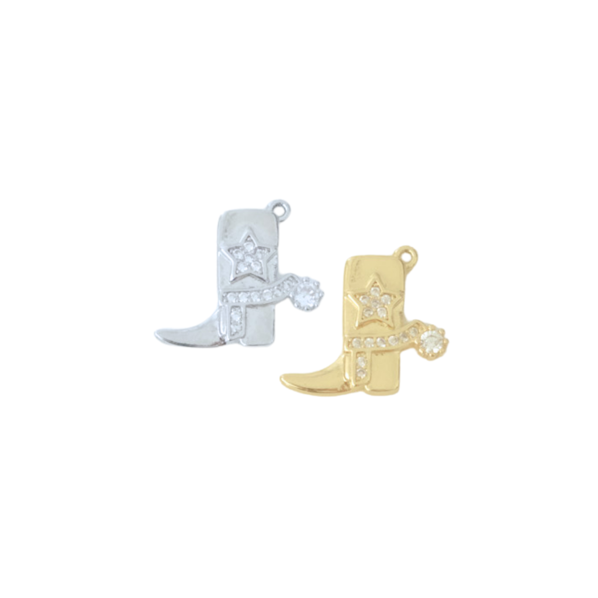 Dolly Cowboy Boot Charm