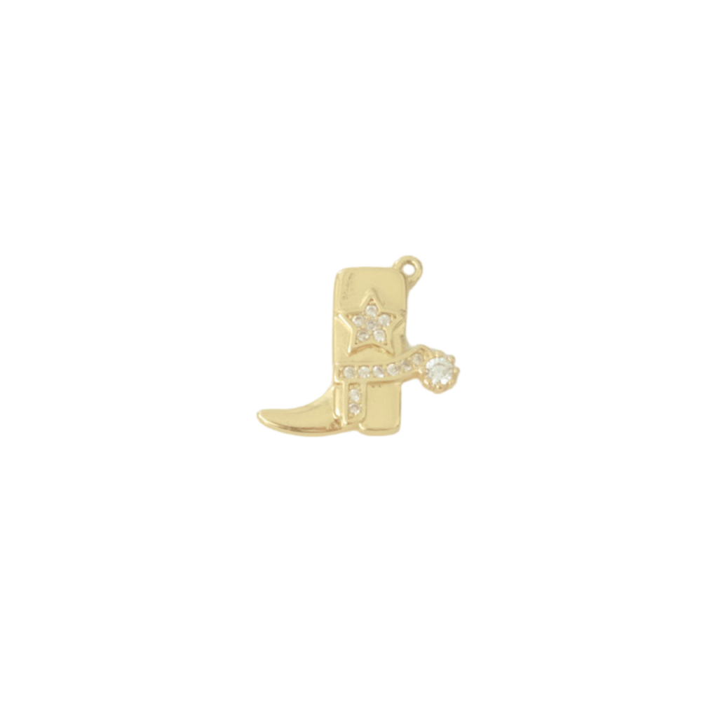 Dolly Cowboy Boot Charm