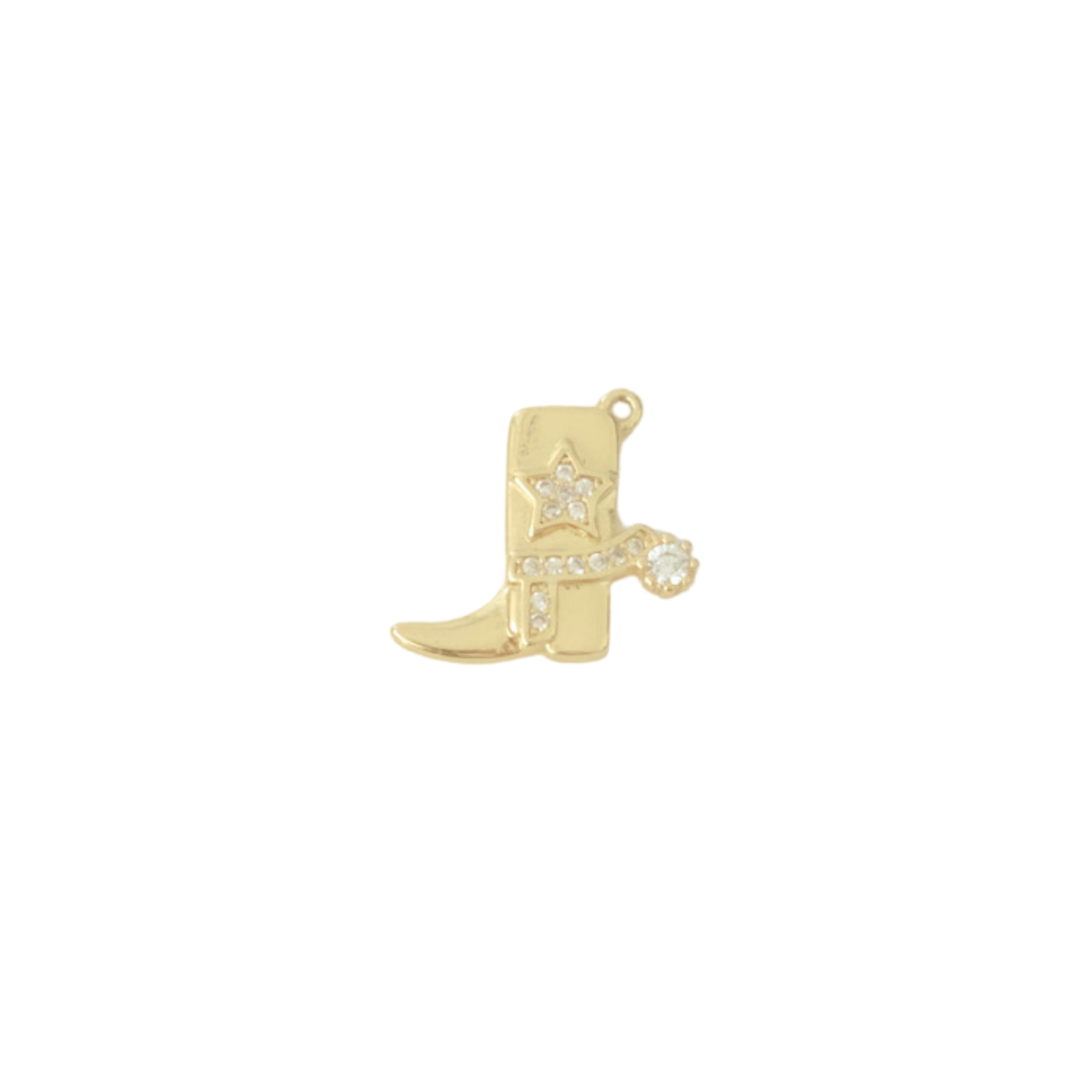 Dolly Cowboy Boot Charm