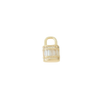 Emerald Jewel Lock Charm