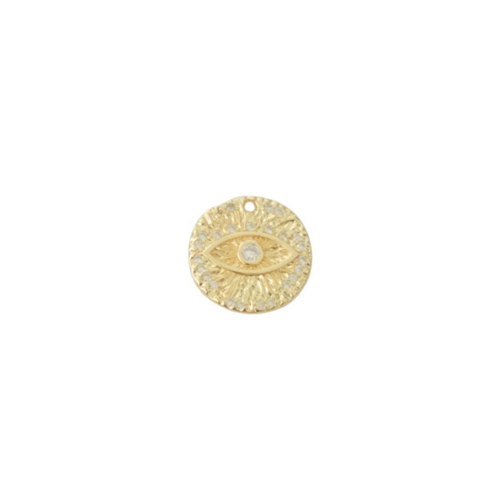 Evil Eye Circle Charm