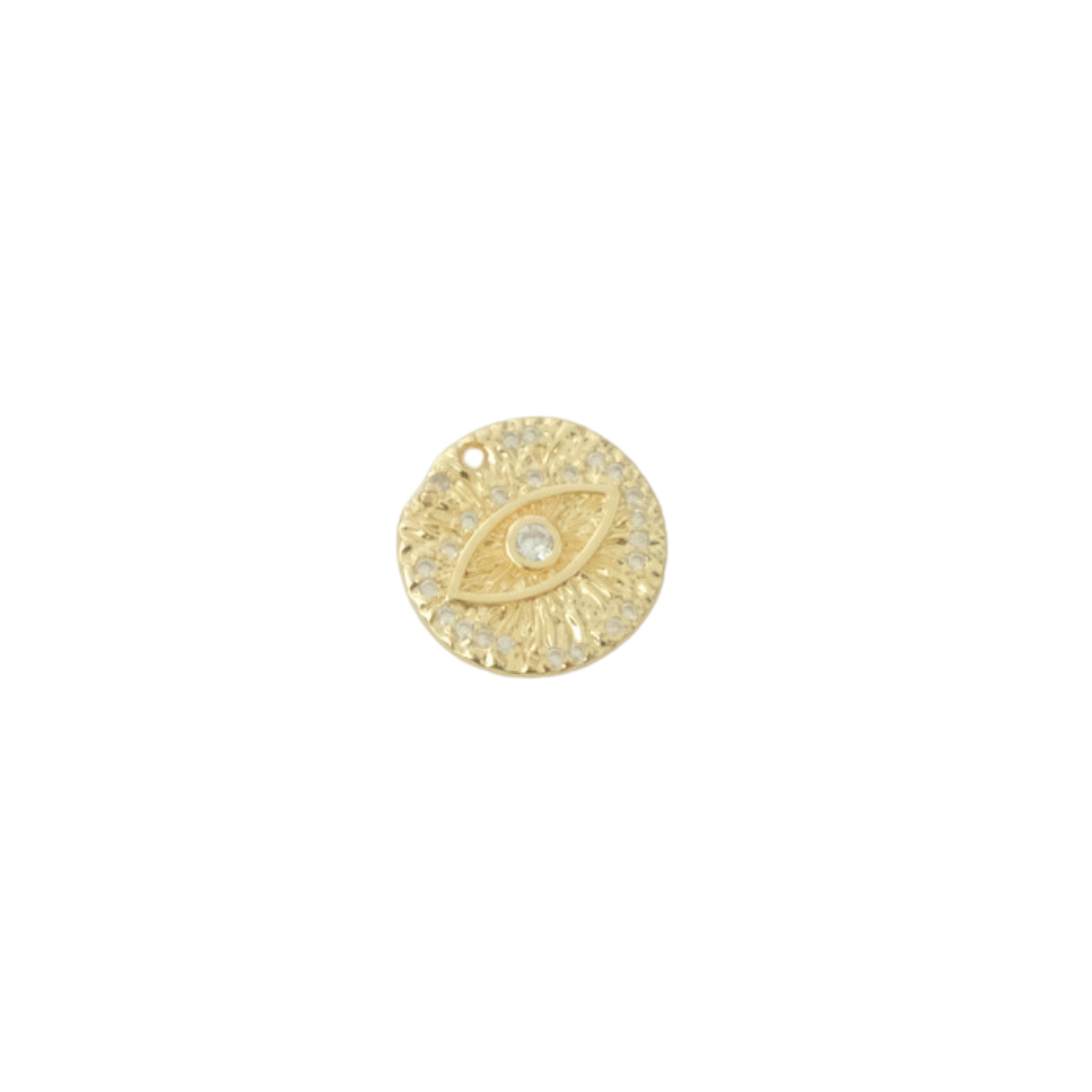 Evil Eye Circle Charm