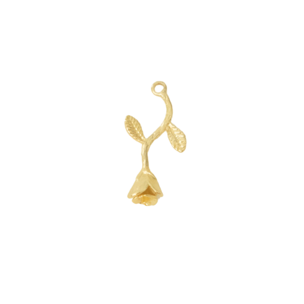 Hanging Rose Charm