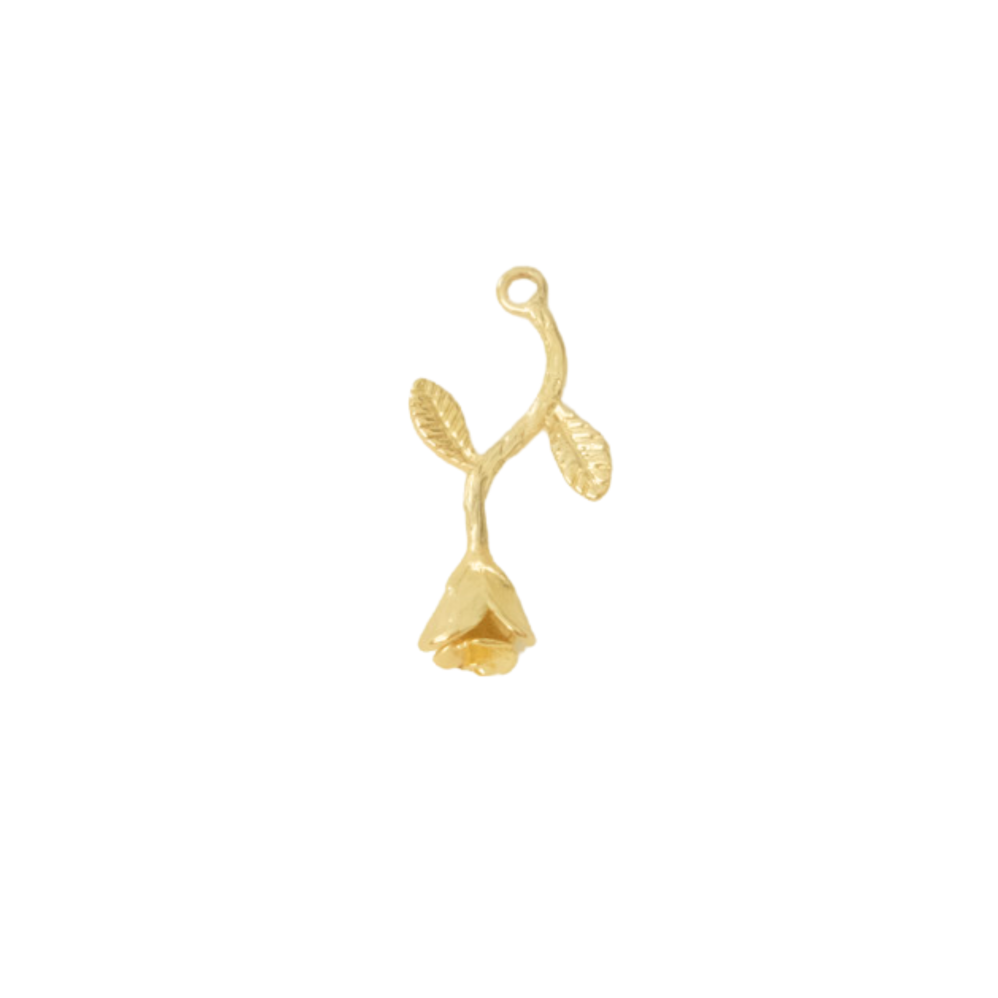 Hanging Rose Charm