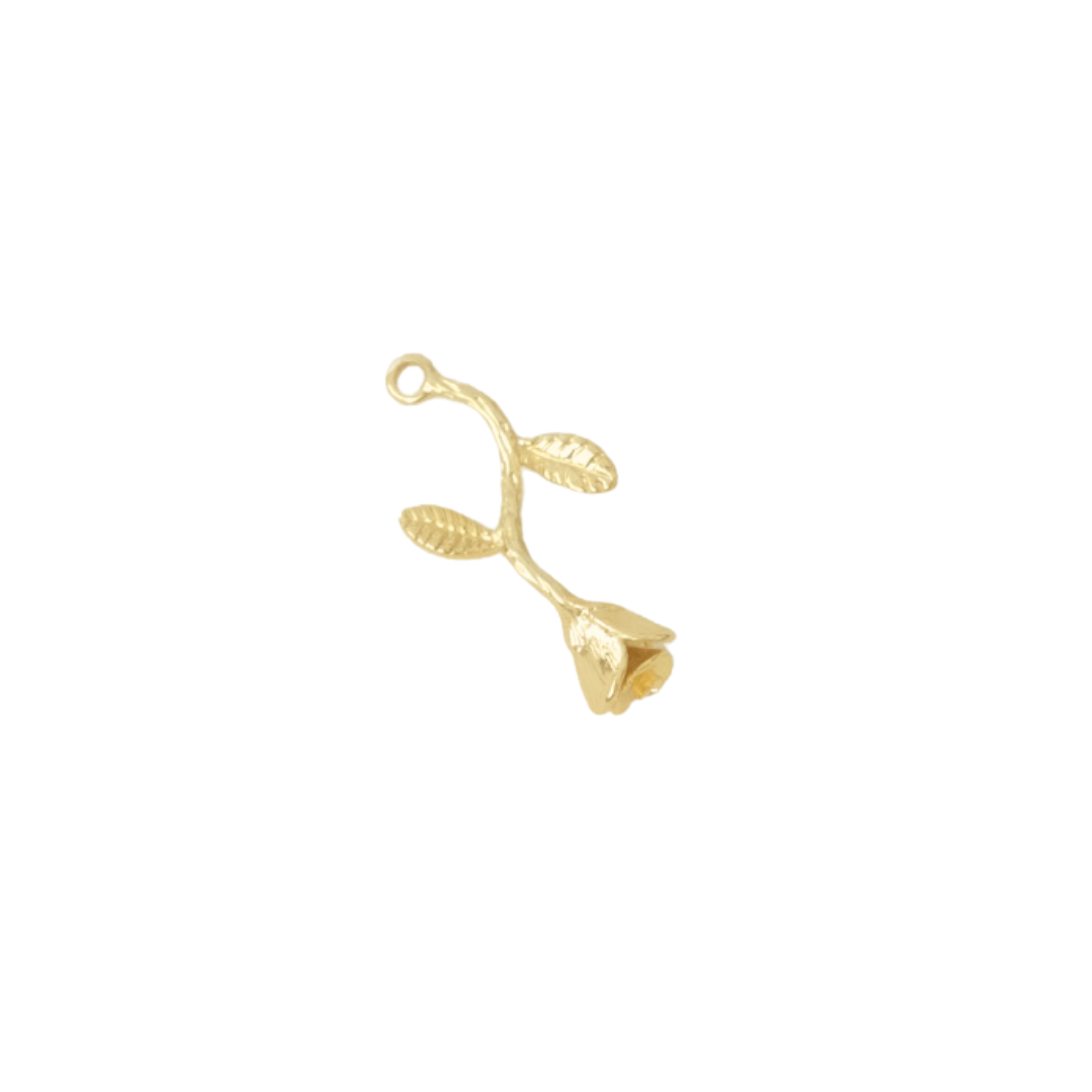 Hanging Rose Charm