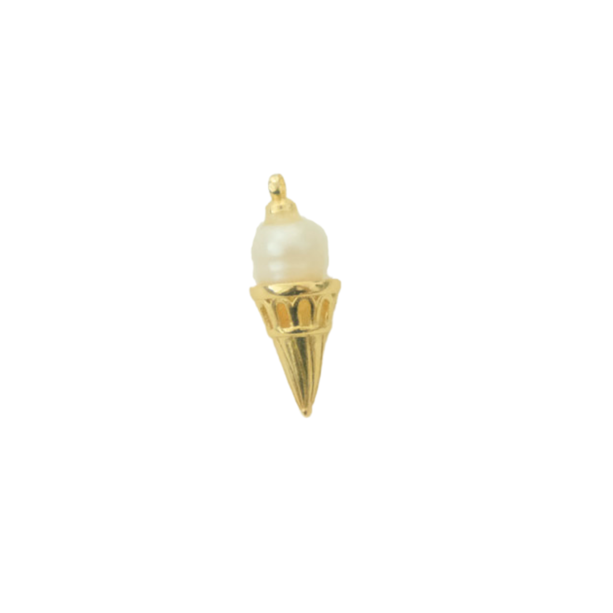 Ice Cream Cone Charm