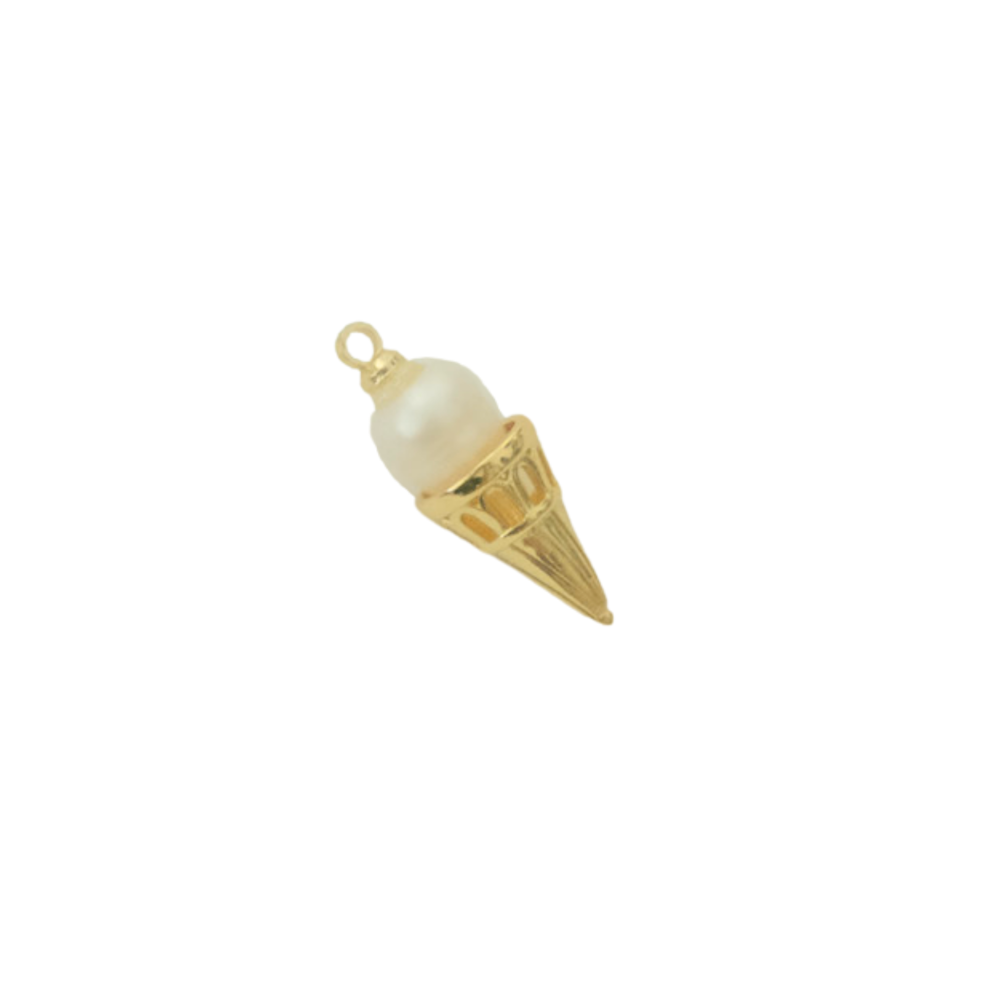 Ice Cream Cone Charm