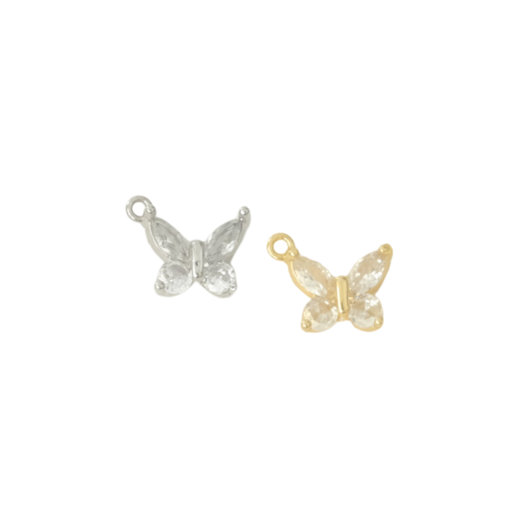 Jewel Butterfly Charm