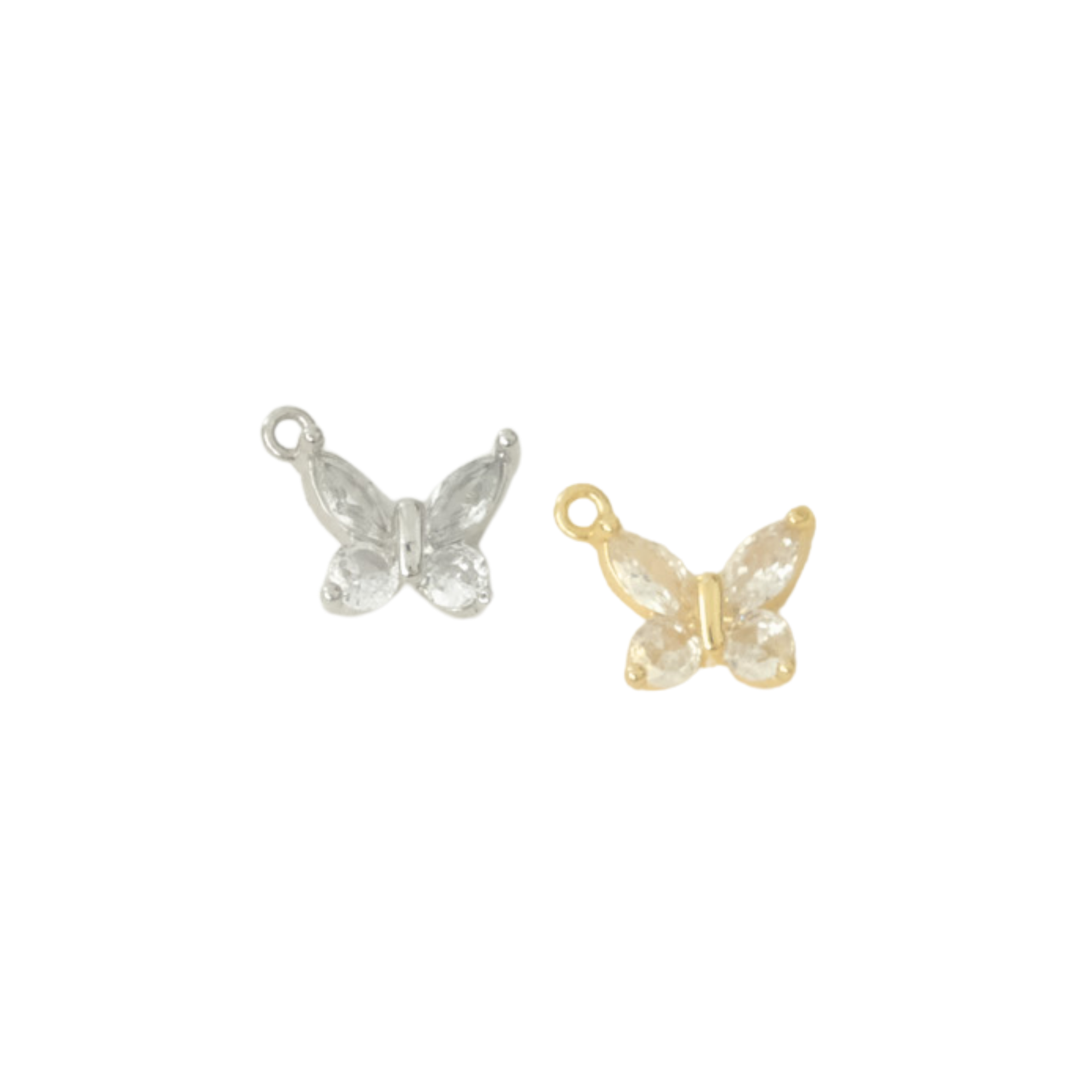 Jewel Butterfly Charm