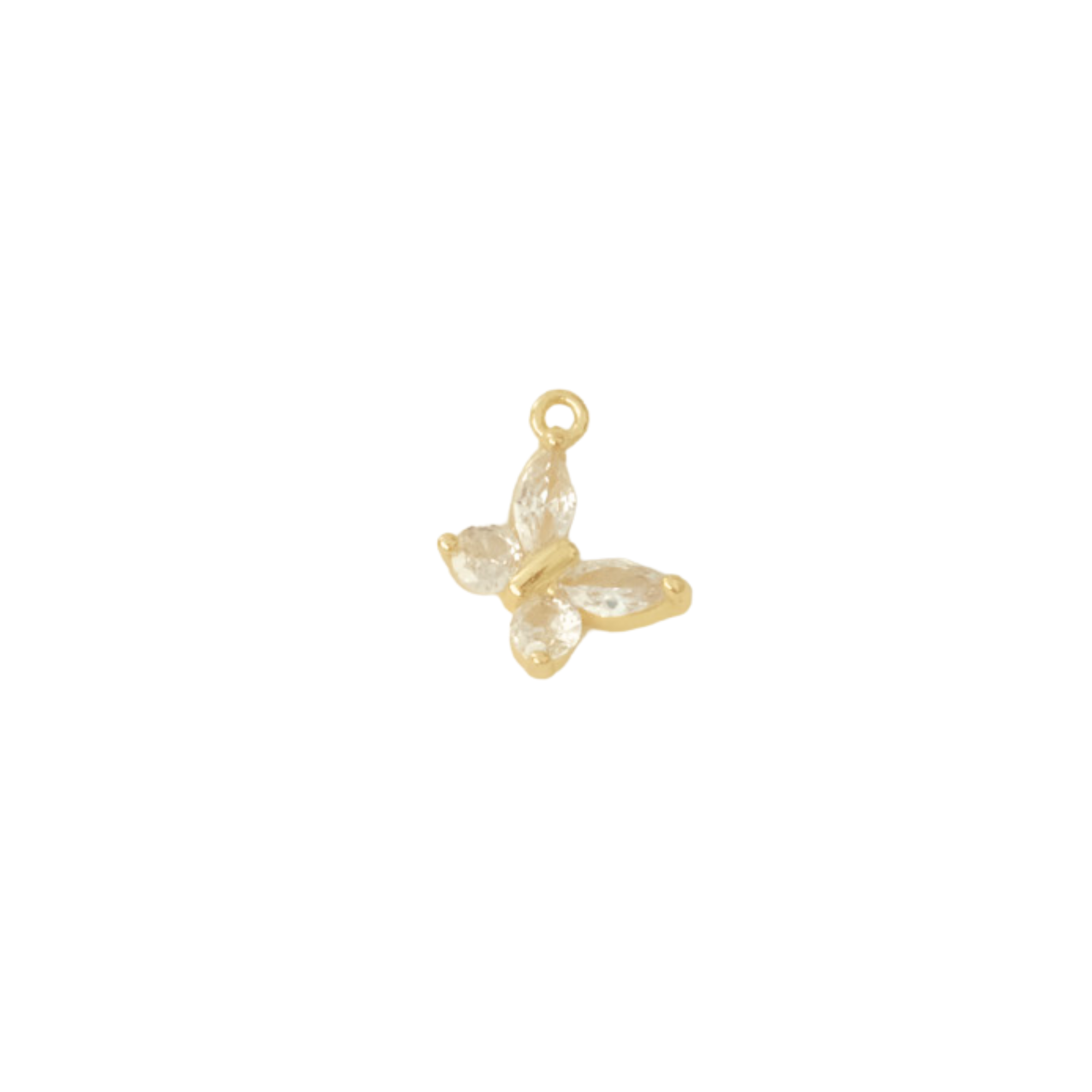 Jewel Butterfly Charm