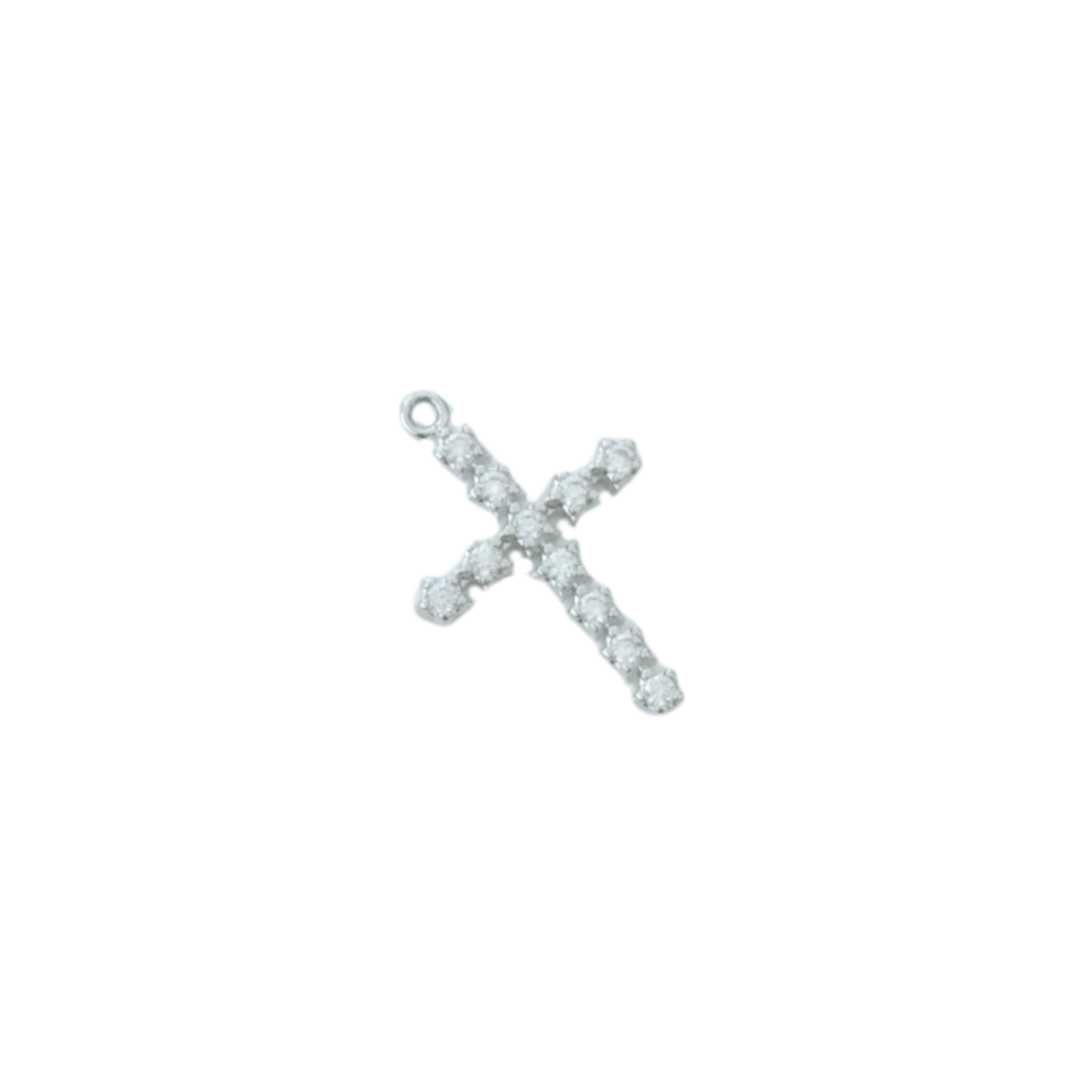 Jewel Cross Charm