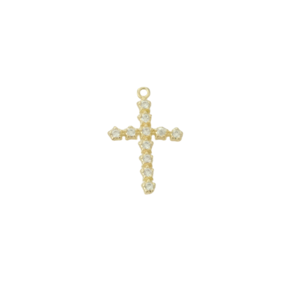 Jewel Cross Charm