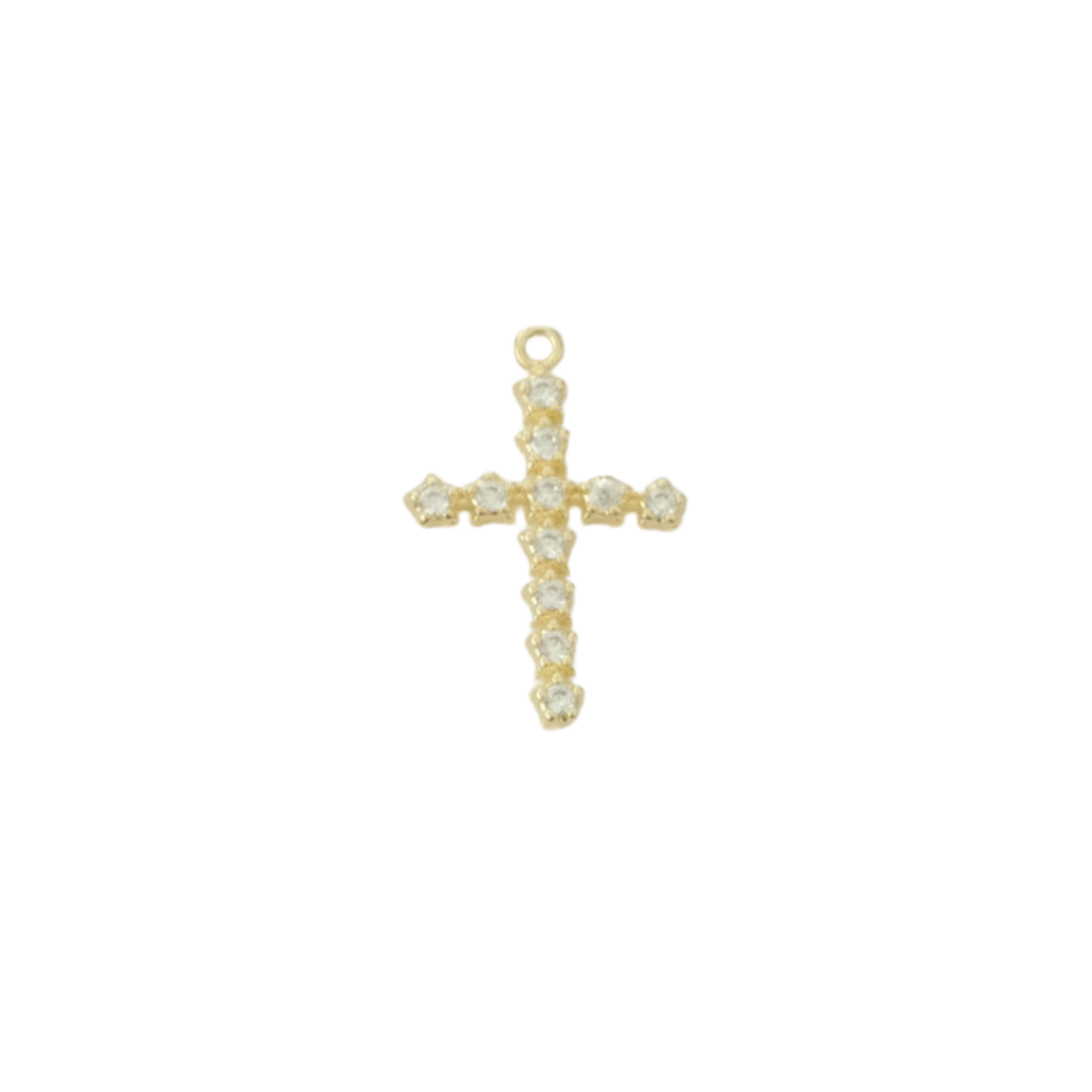 Jewel Cross Charm