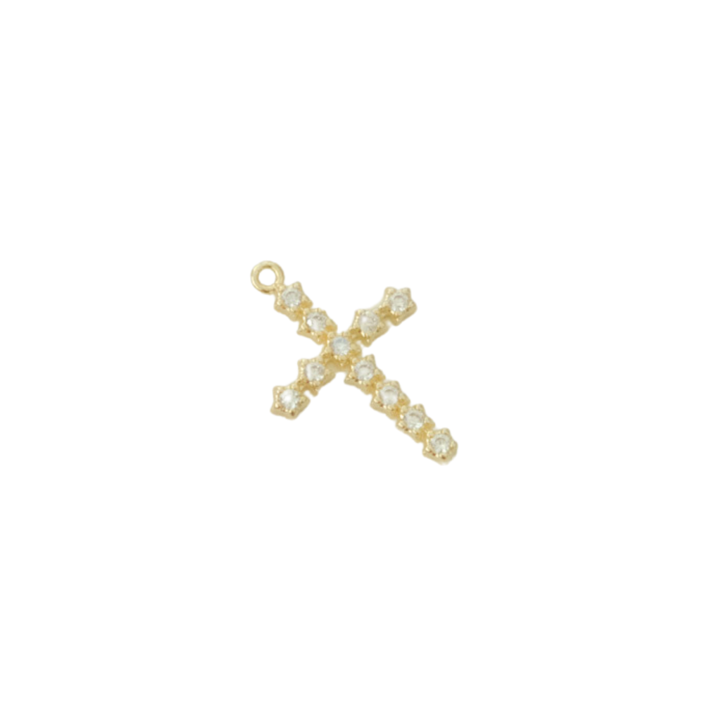 Jewel Cross Charm