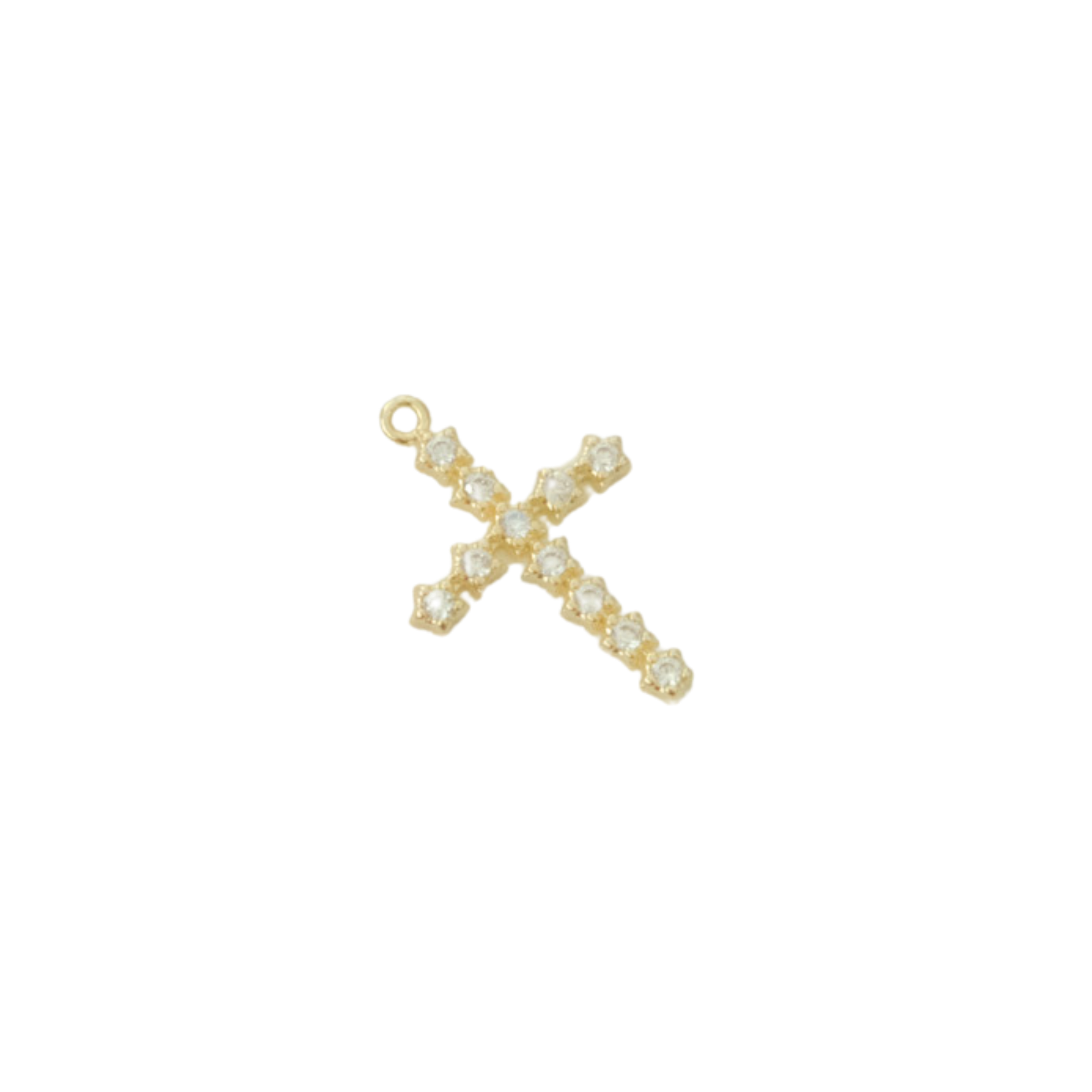 Jewel Cross Charm