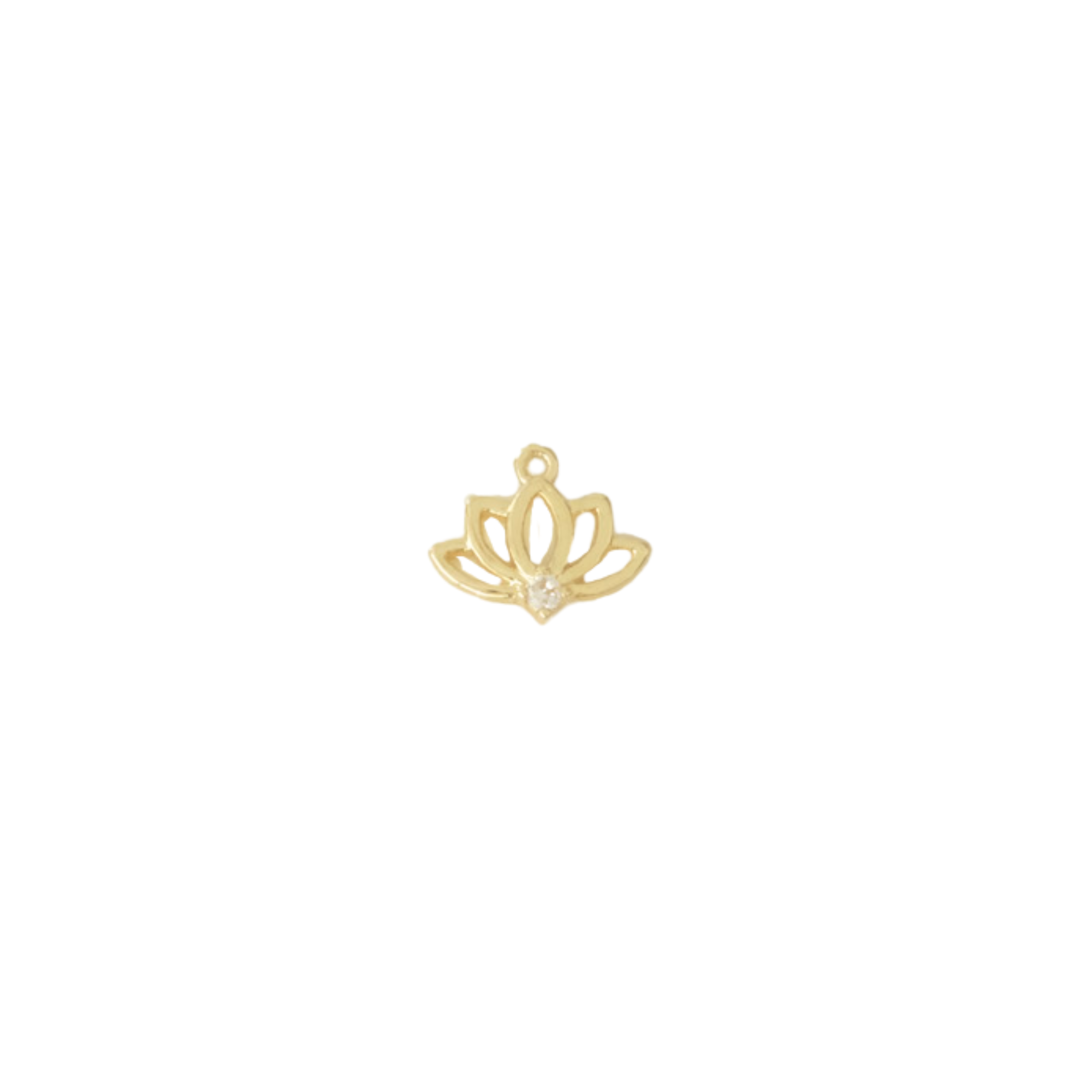 Lotus Flower Charm
