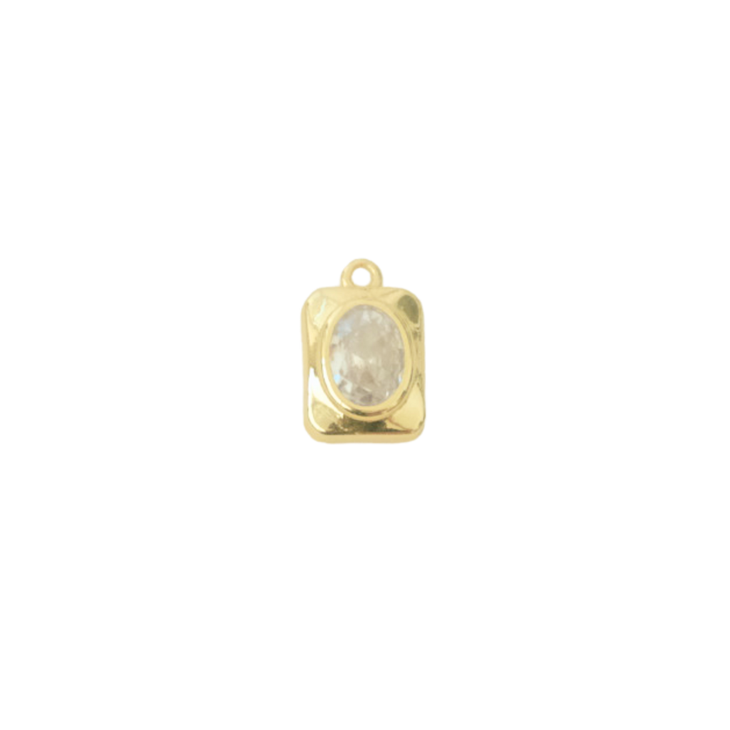 Lumiere Oval Diamond Charm