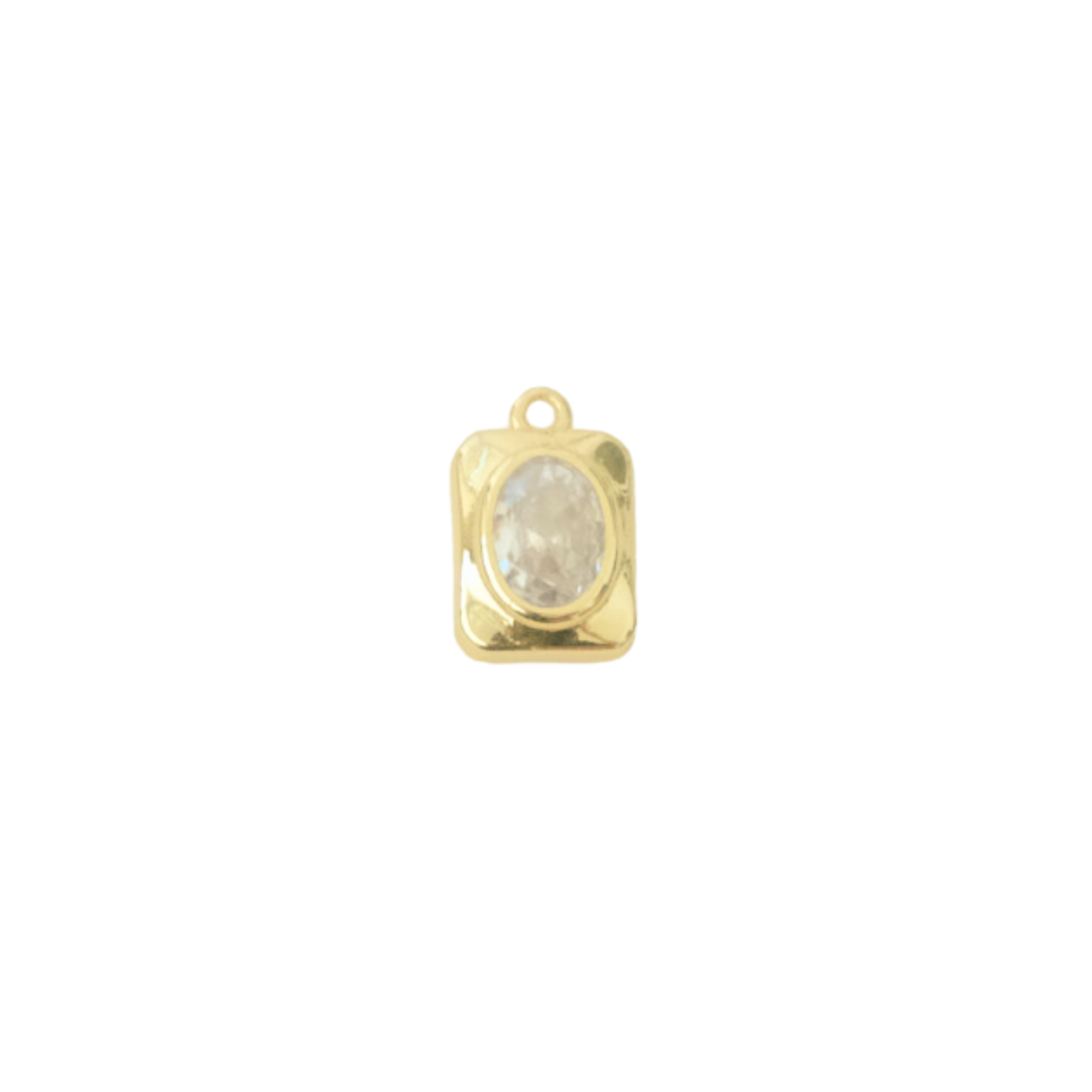 Lumiere Oval Diamond Charm