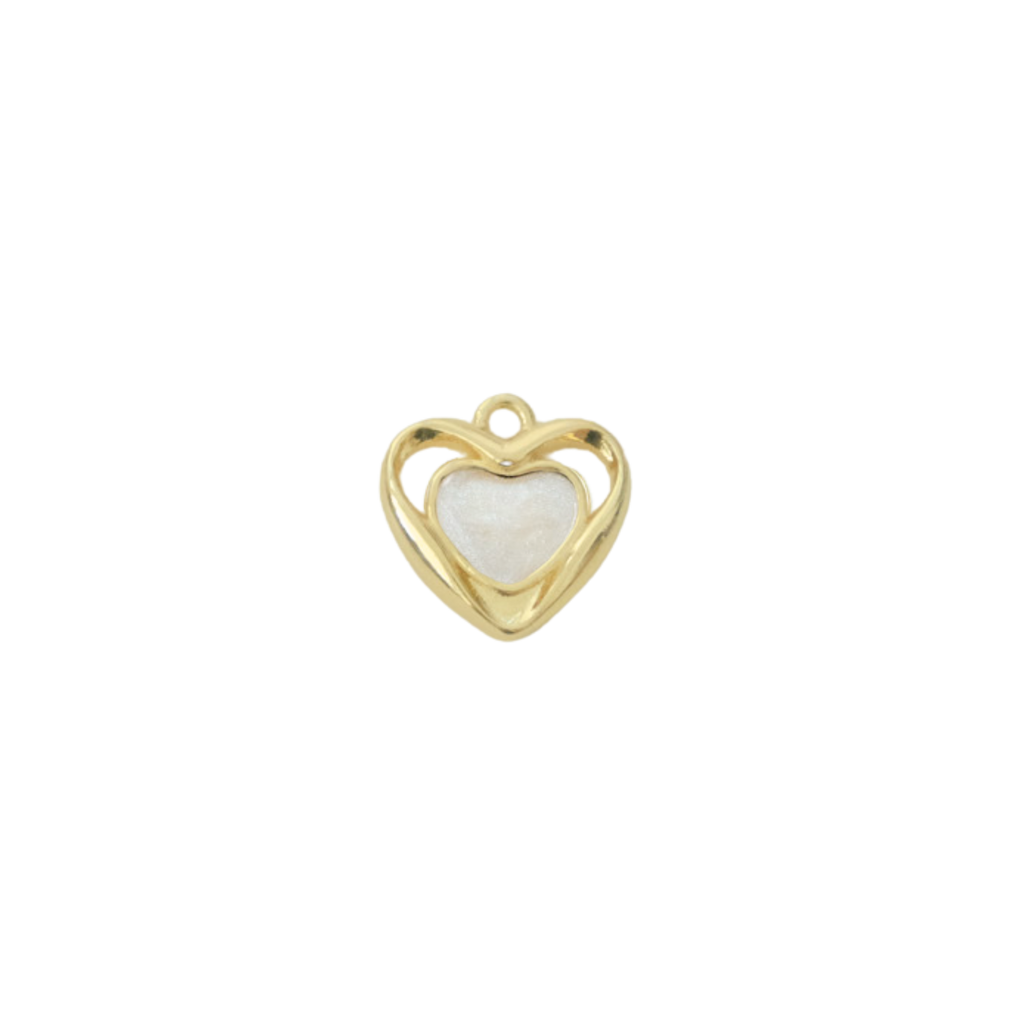 Luna Heart Charm
