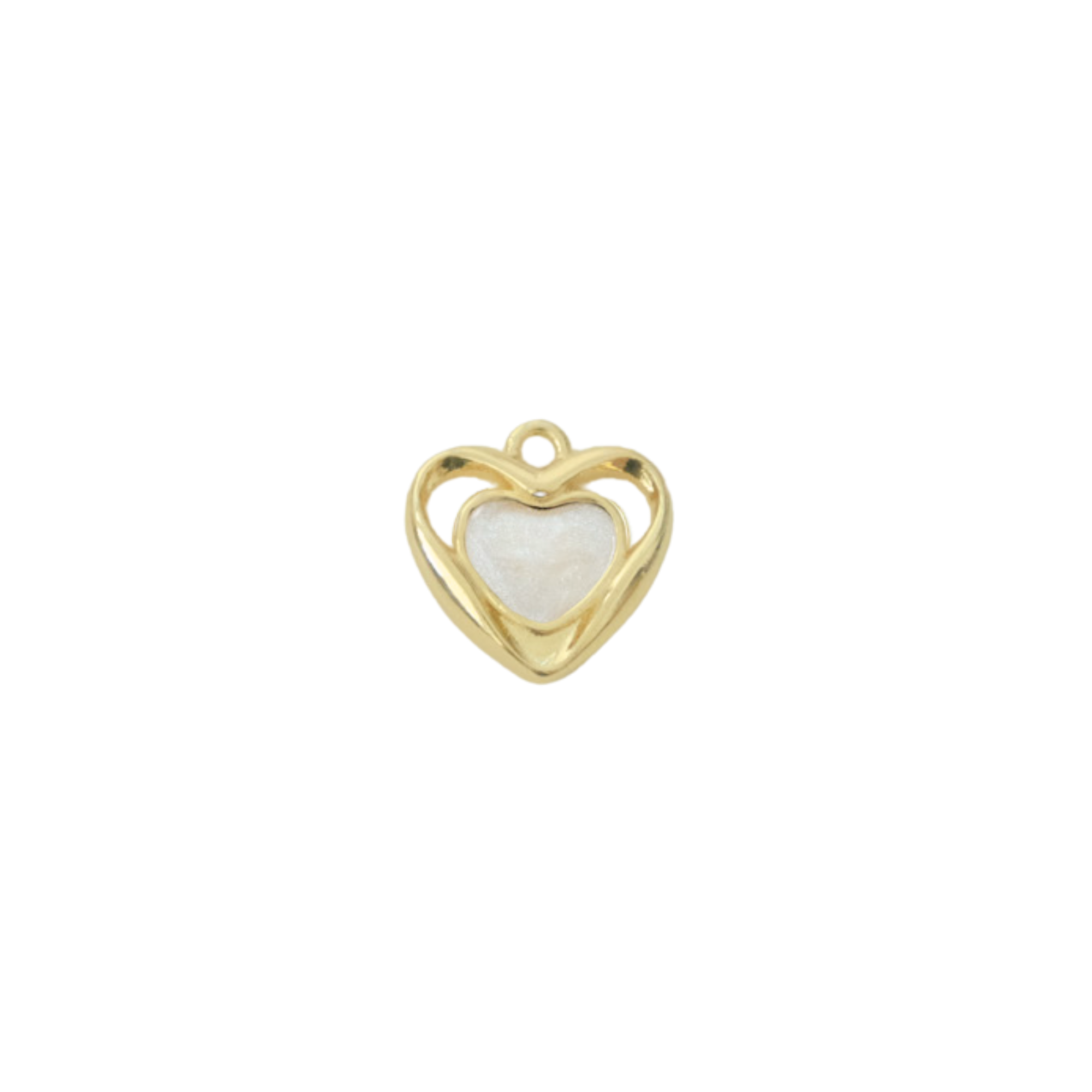 Luna Heart Charm