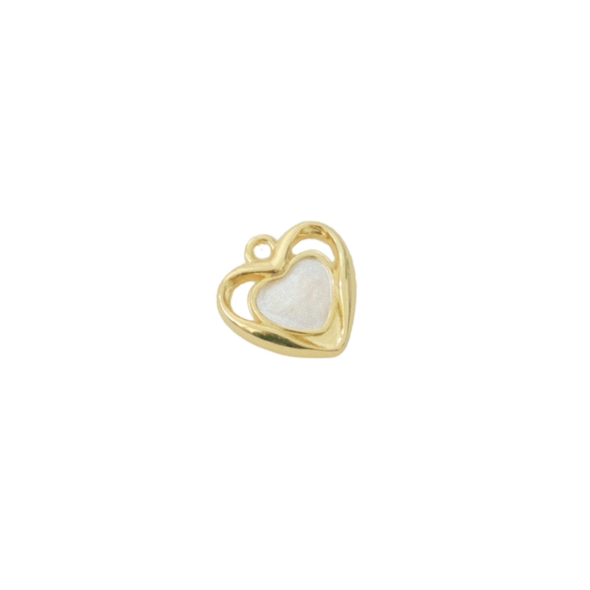 Luna Heart Charm