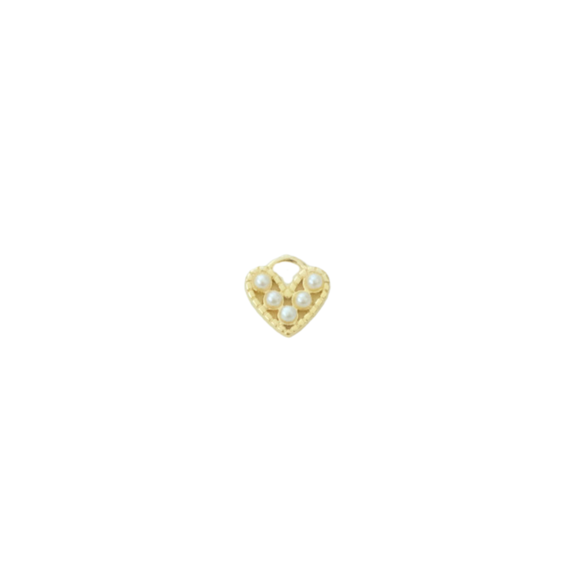 Milan Heart Charm